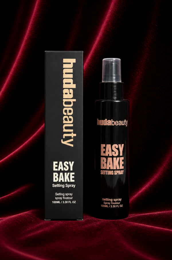 Huda Beauty Easy Bake Setting Spray – Long Lasting Matte Makeup Fixer (100ml)