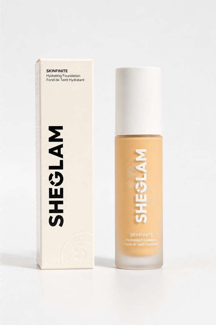 SHEGLAM Skinfinite Hydrating Foundation – Natural Glow Lightweight Base