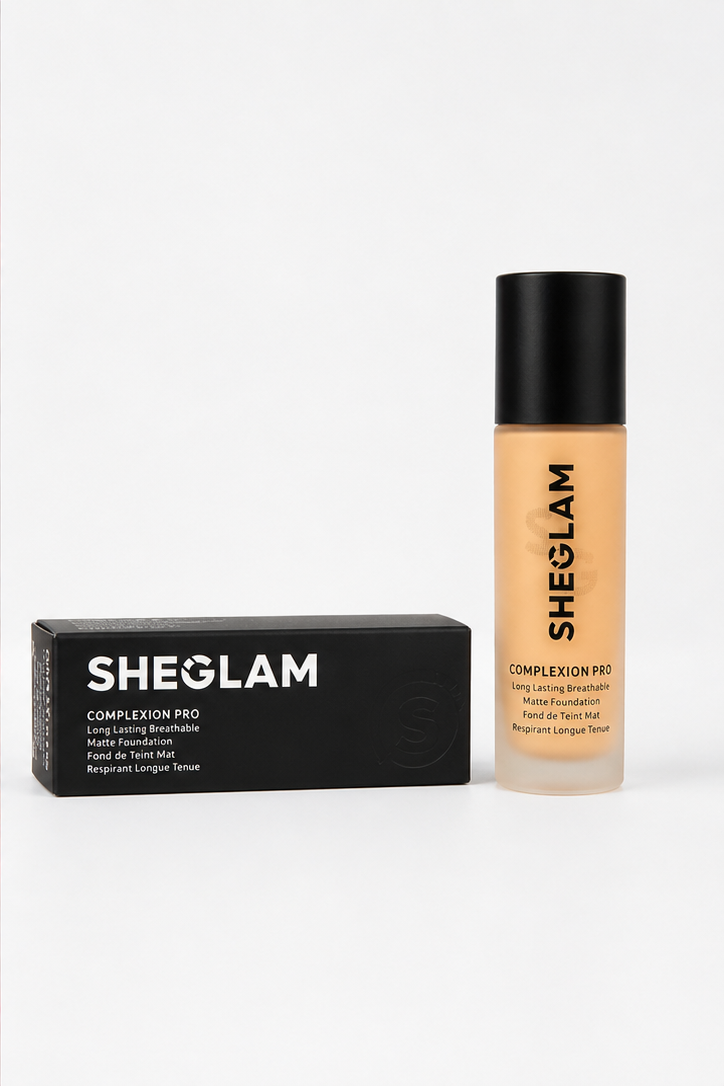 SHEGLAM Complexion Pro Matte Foundation – Long Lasting Full Coverage
