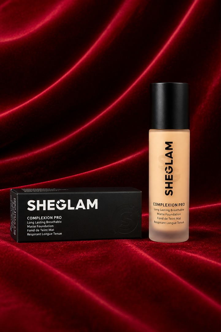 SHEGLAM Complexion Pro Matte Foundation – Long Lasting Full Coverage