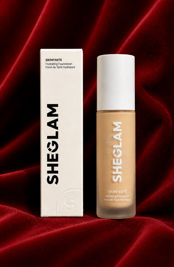 SHEGLAM Skinfinite Hydrating Foundation – Natural Glow Lightweight Base